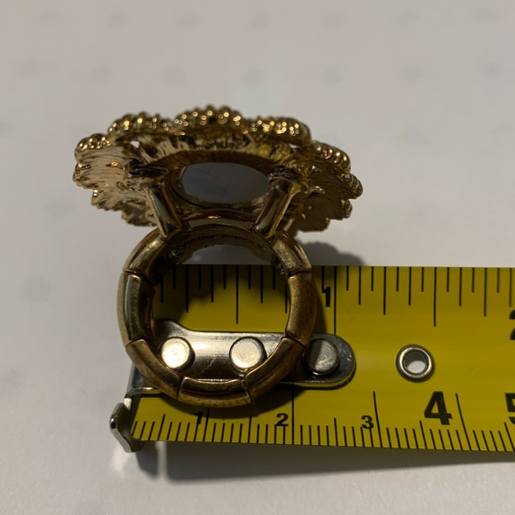 Betsey Johnson Teal Mermaid Stretch Ring - Picture 14 of 16